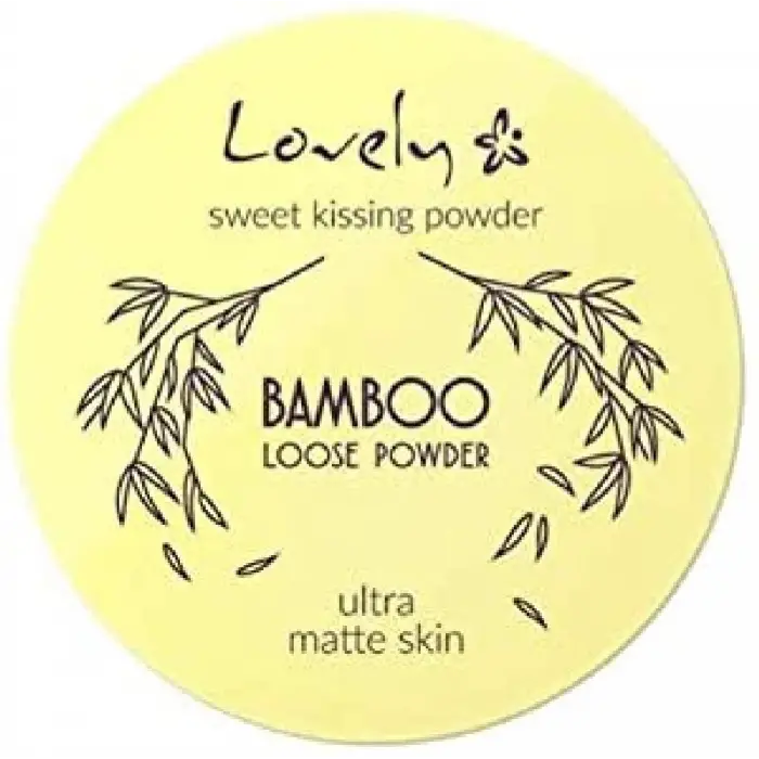 Lovely Bamboo Loose Powder Mat Bitişli Şeffaf Bambu Pudra