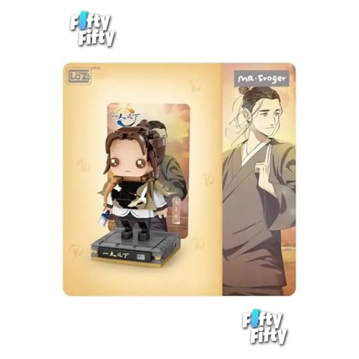 Loz Micro Anime Serisi 1345 Modeli 268 Parça Dekoratif Oyuncak Yapım Seti Yapı Blok FFLZ-1345