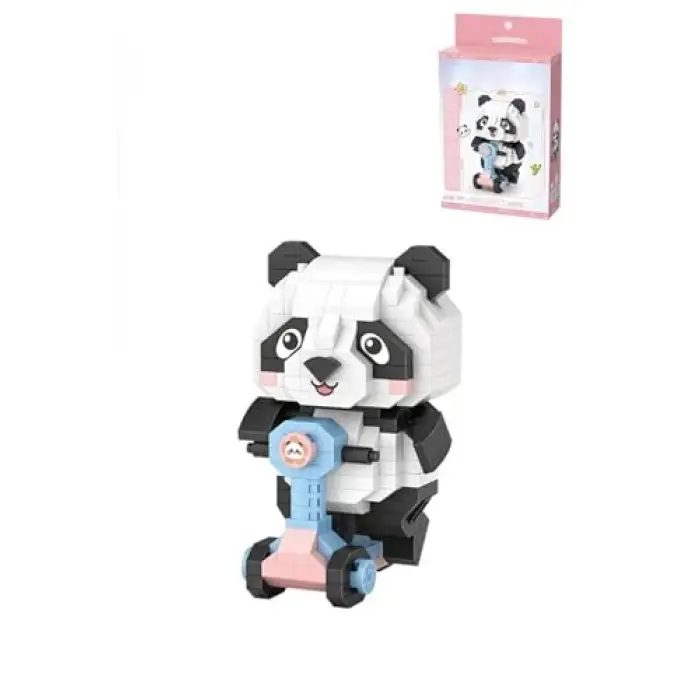 LOZ Micro Block Serisi Panda 320 Parça Oyuncak Yapım Seti FFLZ-8801