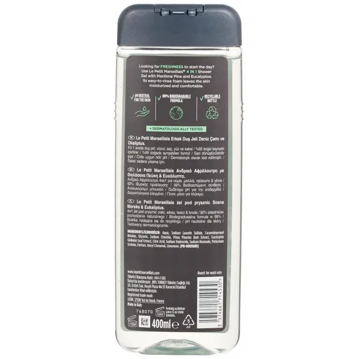LPM Deniz Çamı ve Okaliptus 400 ml Duş Jeli