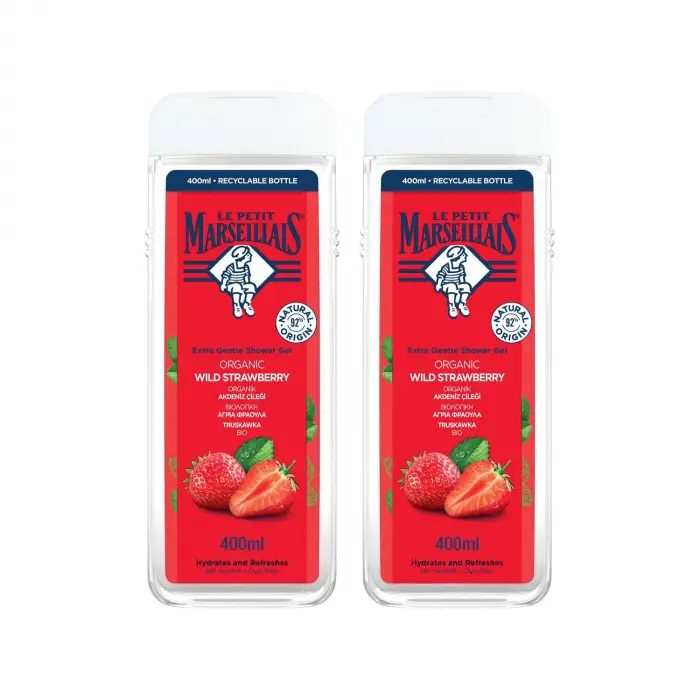LPM Duş Jeli Akdeniz Çileği 400 ml 1+1 Set
