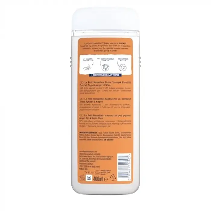 LPM Organik Argan ve Shea 400 ml Duş Jeli