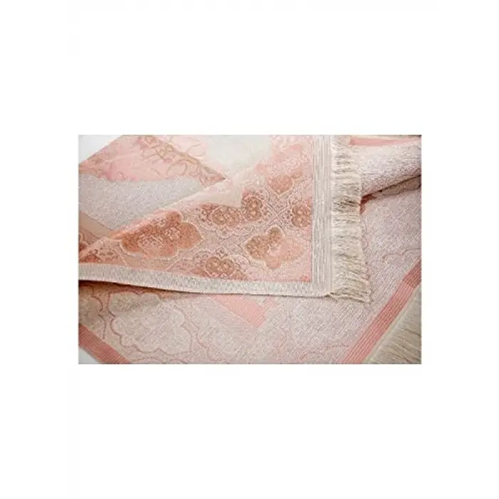 Lüks Açık Renk Osmanlı Tafta Seccade - 0210 (Pembe)