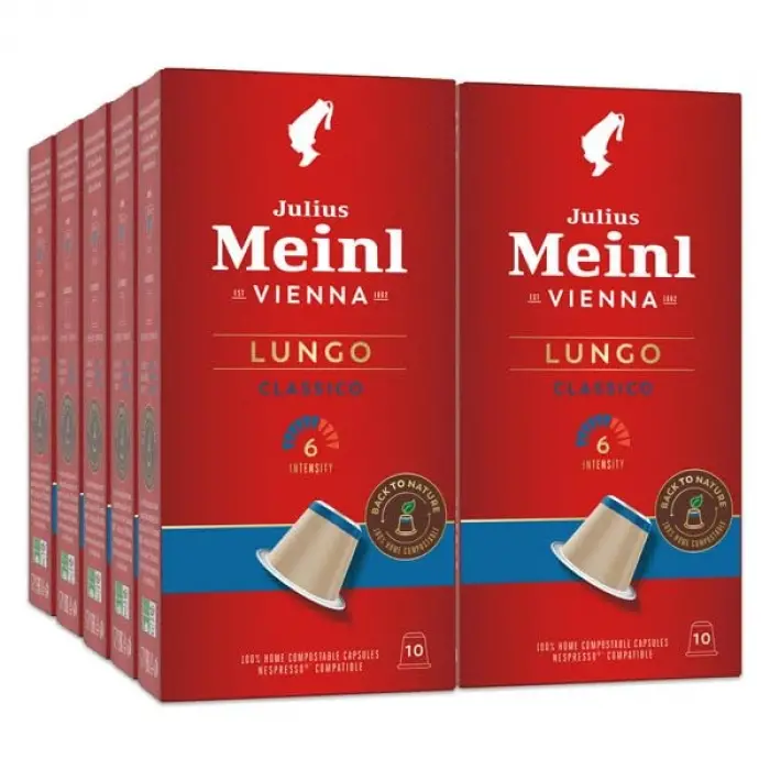Lungo kapsül kahve, biyobozunur 100 adet