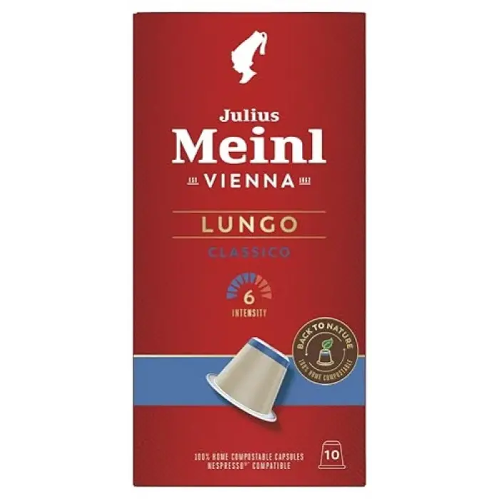 Lungo kapsül kahve, biyobozunur 100 adet