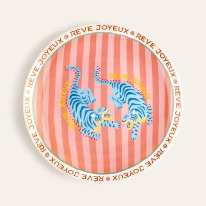 Luohu Porselen Pasta Tabağı 21 Cm