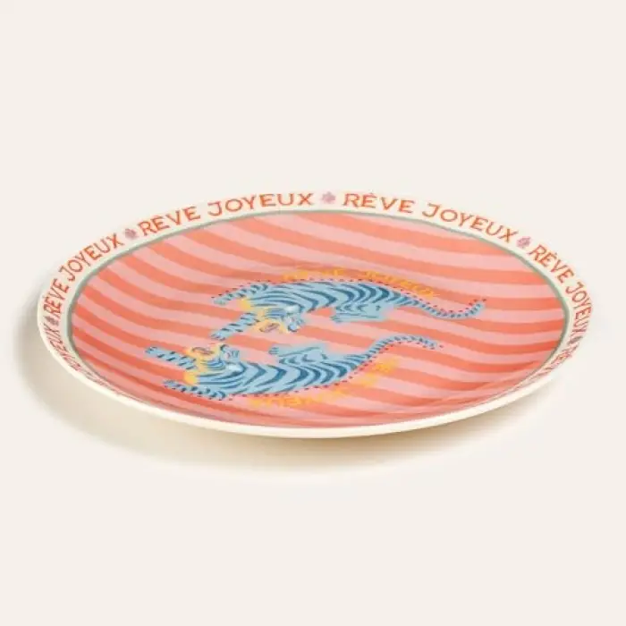 Luohu Porselen Pasta Tabağı 21 Cm
