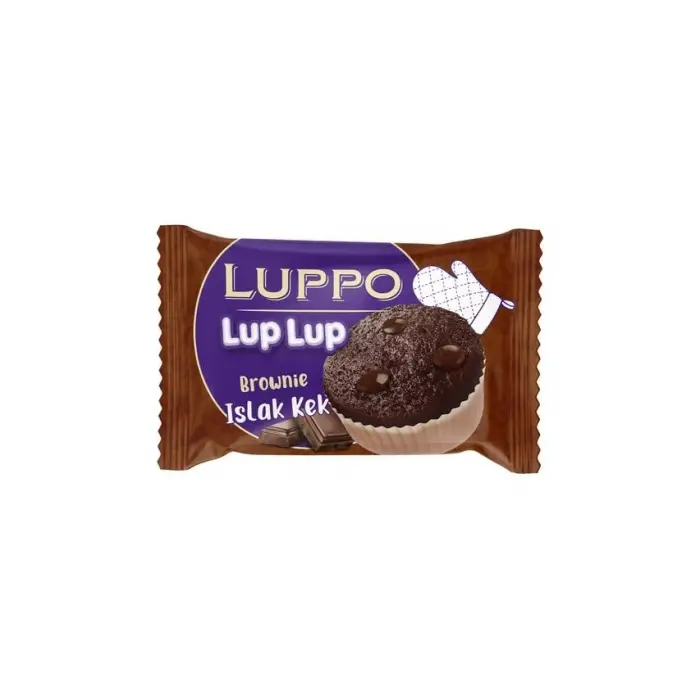 Luppo Luplup Brownie Islak Kek 40 g (10 paketi)