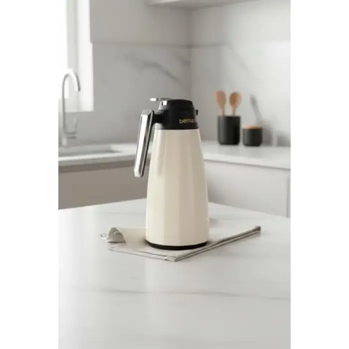 Lustra Cam Termos, Krem, 1.5 L
