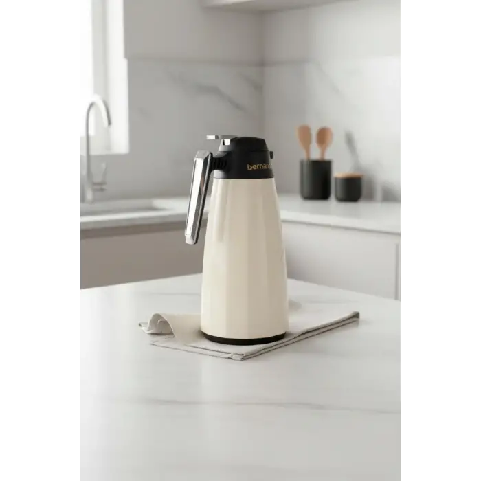 Lustra Cam Termos, Krem, 1.5 L