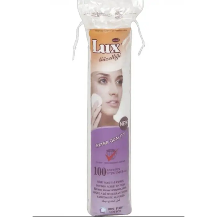 LUX Disk Waterjet Makyaj Pamuğu (100lü)