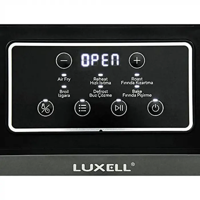 Luxell LXAF-01 Airfryer, Gri