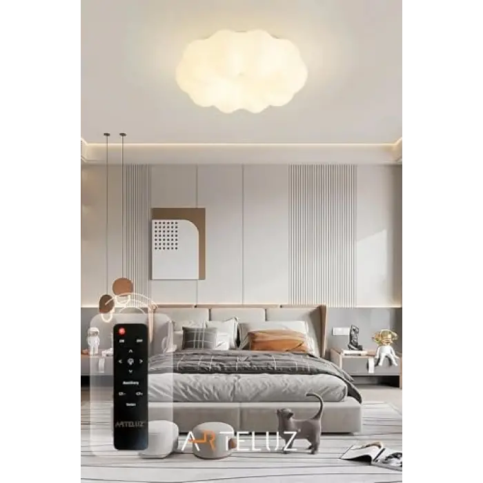 LUXURY BULUT MODEL MODERN PLAFONYER AVİZE (45 CM)