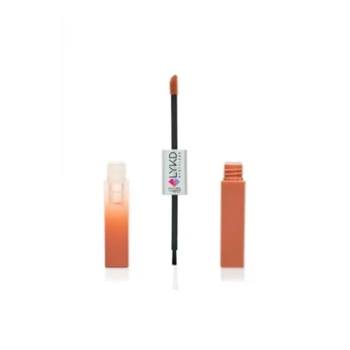 lykd Double Sided Lipstick & Gloss, 213 Peach Nude