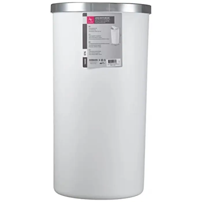 M-E76-01 Lenox 35 lt Çöp Kovası, Beyaz