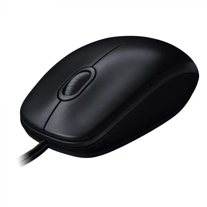 M100 siyah USB kablolu optik mouse; 1000 Dpı, PC, Mac ve dizüstü bilgisayar uyumlu