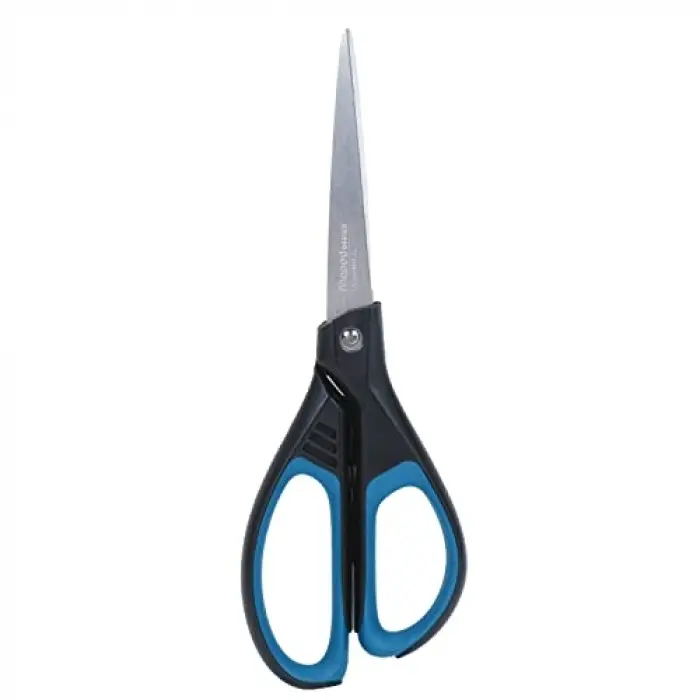 M468310 – Makas Essentials Soft asimetrik, 21 cm, siyah/mavi
