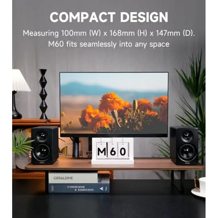 M60 Compact Masa Hoparlörü - Siyah