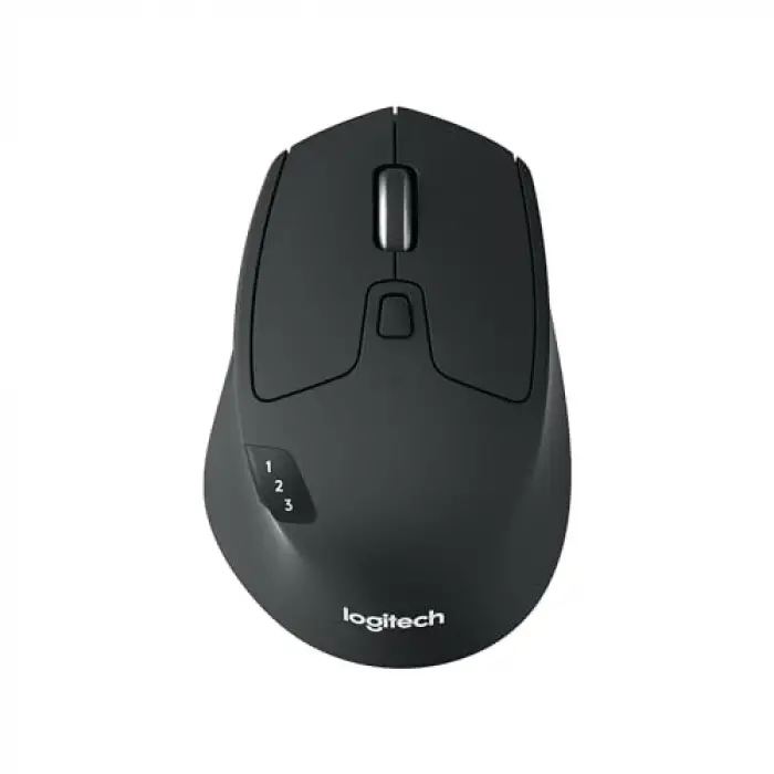 M720 Triathlon Windows/Mac İçin Kablosuz Mouse (Bluetooth, Unifying, Easy-Switch - Üç Cihaz Arasında Kolayca Geçiş Sağlar) Siyah