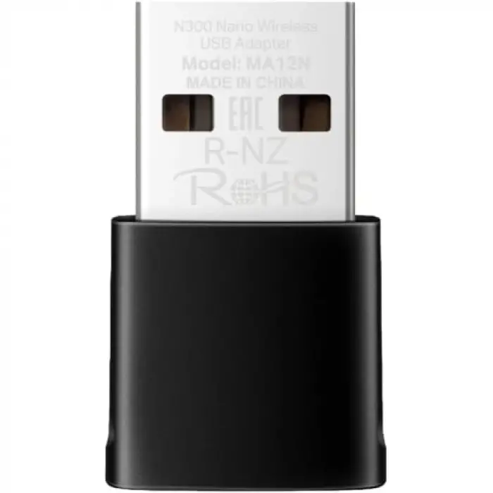 MA12N, N300 Mbps Kablosuz Nano USB Adaptör