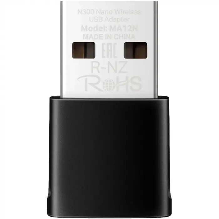 MA12N, N300 Mbps Kablosuz Nano USB Adaptör