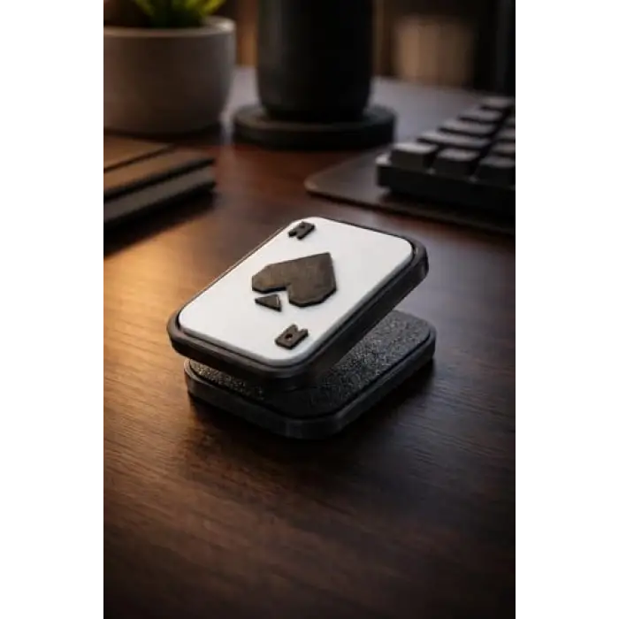 Maça Ası Mıknatıslı Fidget Slider Clicker