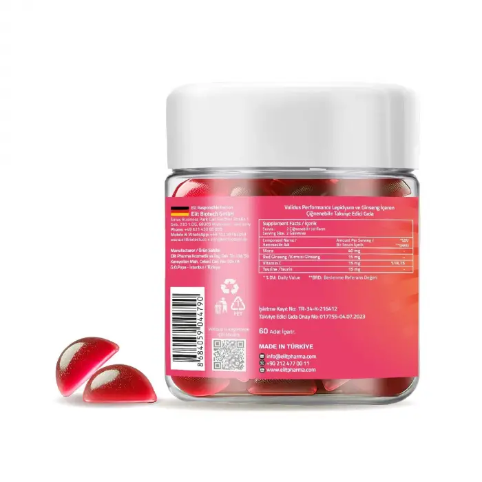 Maca Ginseng 60 Gummies