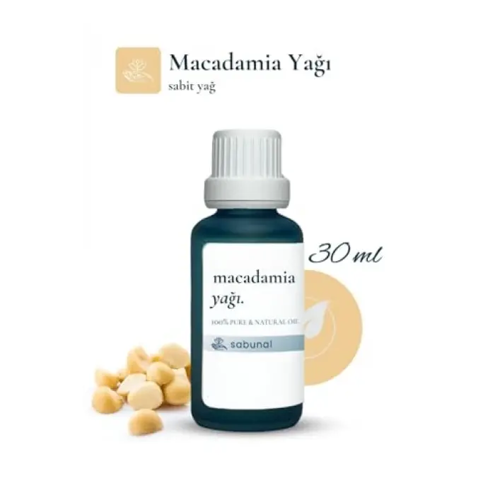 Macadamia Yağı 30 ml - Cilt Bakım Yağı