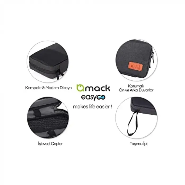 MACK MCC-4005 Elektronik Aksesuar Çantası