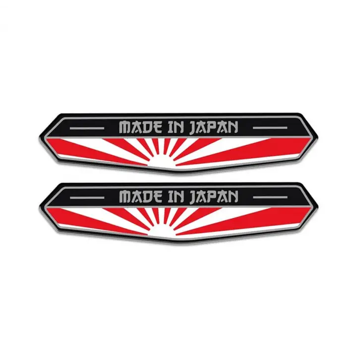 Made in Japan Bayraklı 3D Sticker