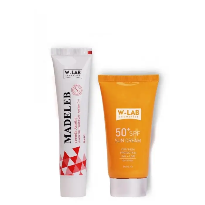 Madeleb Krem + Güneş Koruyucu Krem Set