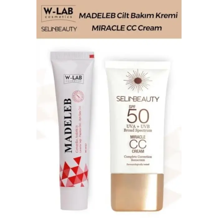 Madeleb Krem ve CC Krem Set