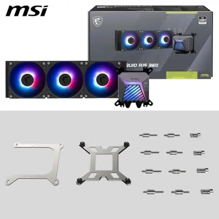MAG CORELIQUID A15 360MM Sıvı Soğutucu ARGB Siyah Intel AMD
