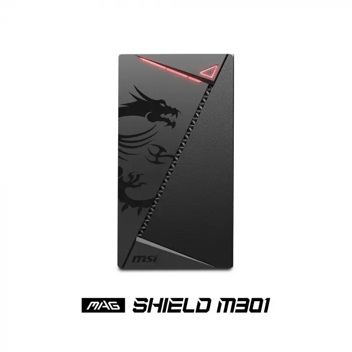 MAG Shield M301 1x120mm Fan USB 3.2 Micro-ATX Tower Gaming (Oyuncu) Kasa