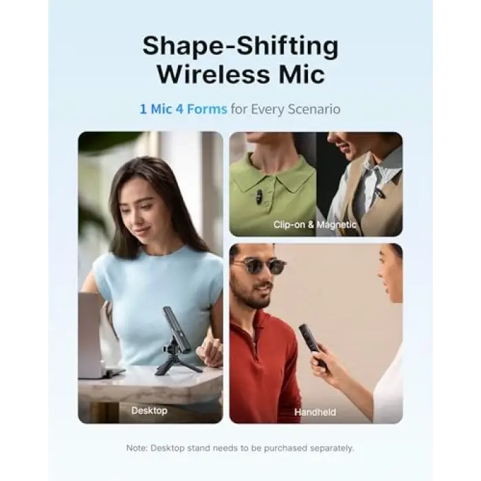 Magic Al-Powered Transformable Mini Wireless Mikrofon SKU05