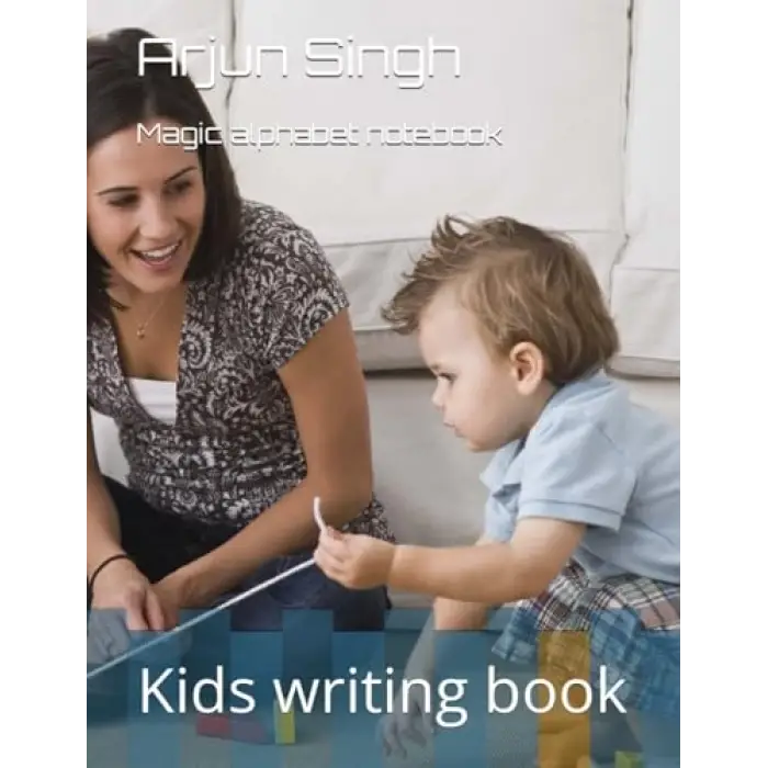 Magic alphabet notebook: Kids writing book