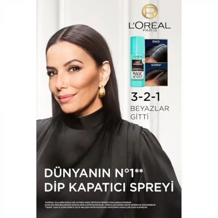 Magic Retouch Beyaz Dipleri Kapatıcı Sprey 75 ml - Kumral