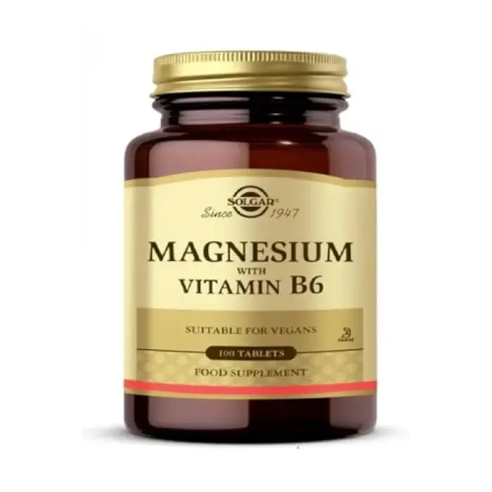 Magnesium Vitamin B6 100 Tablet
