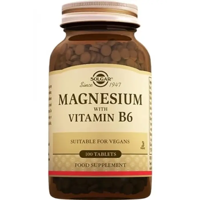 Magnesium Vitamin B6 100 Tablet