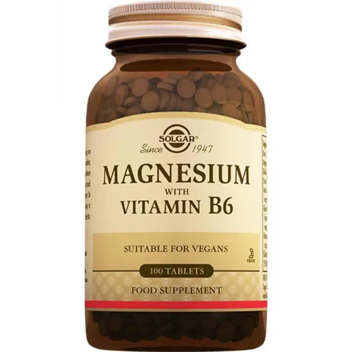 Magnesium Vitamin B6 100 Tablet