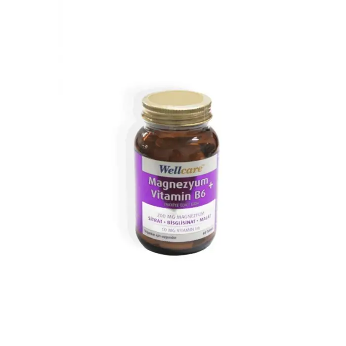 Magnezyum B6 Vt 200/10Mg 60 Tb.