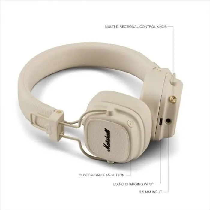 Major V Bluetooth kulaklık, OE, Cream