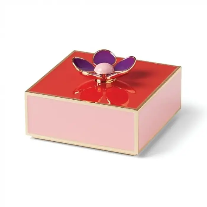 Make It Pop Çiçekli Kutu, 0,4 kg, Kırmızı/Pembe