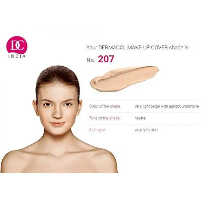 Make Up Cover Fondöten 207