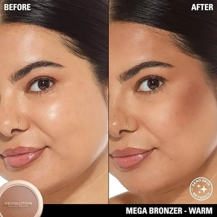 Makeup Revolution Mega Bronzer - Revolution Mega 02 Warm Bronzer