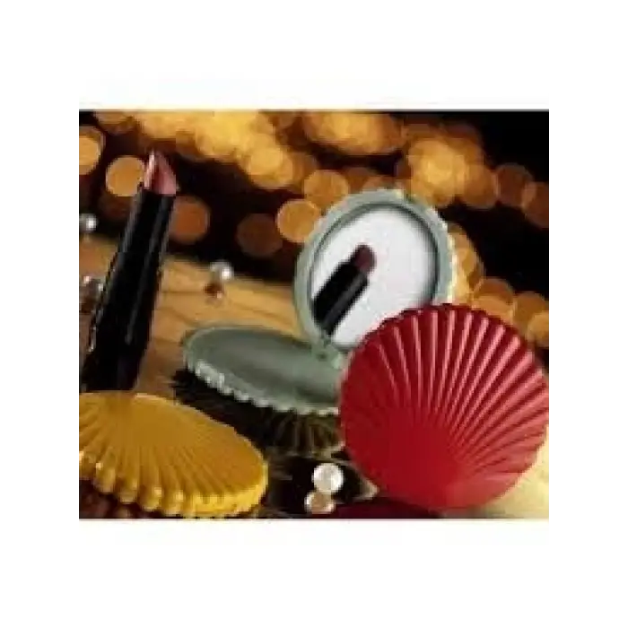 Makyaj Aynası Simli Altın Sarısı