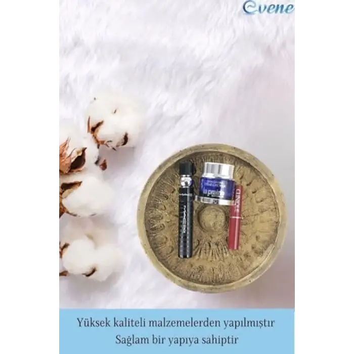 Makyaj Organizeri Altın Eskitme Model 6, e.kozmetikorganizermodel6