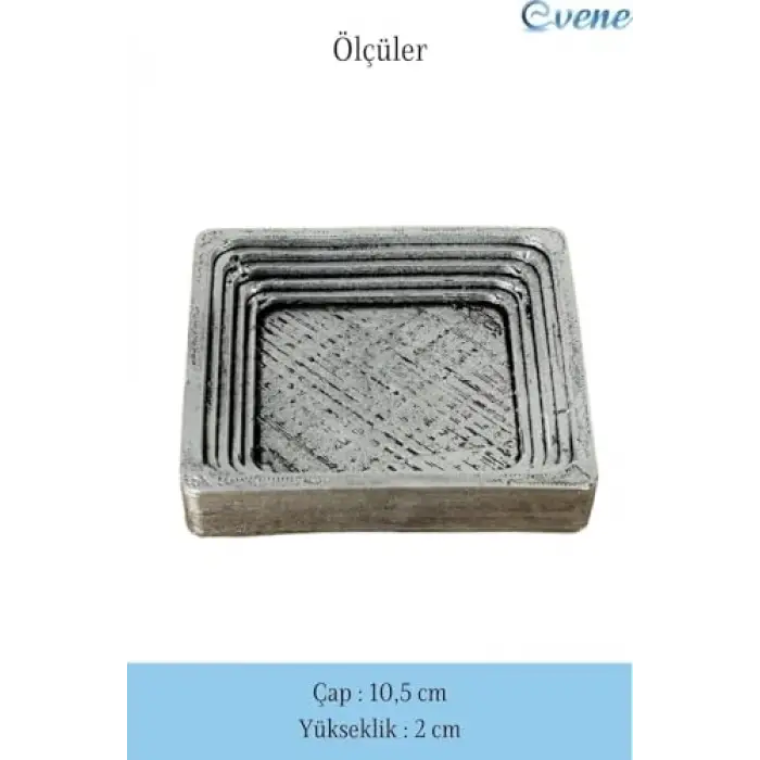 Makyaj Organizeri Gümüş Eskitme Model 4, e.kozmetikorganizermodel4