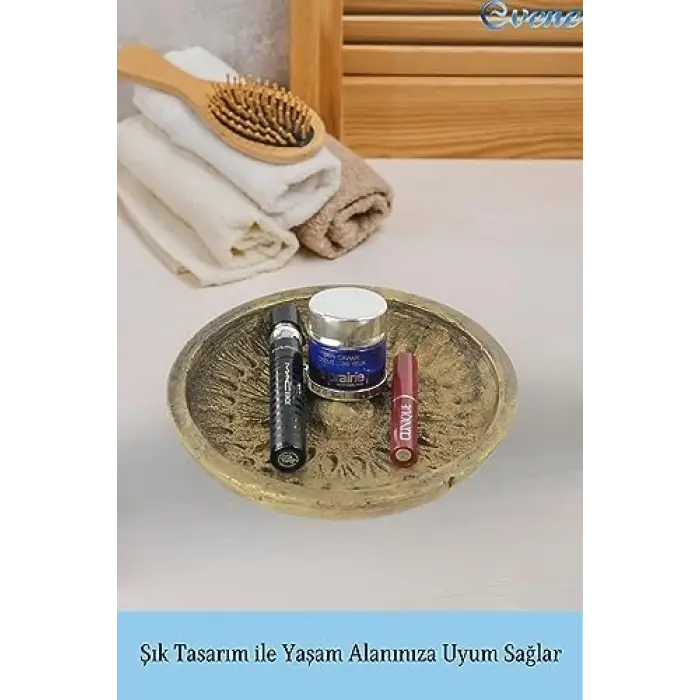 Makyaj Organizeri Gümüş Eskitme Model 6, e.kozmetikorganizermodel6