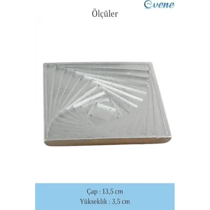 Makyaj Organizeri Gümüş Model 3, e.kozmetikorganizermodel3